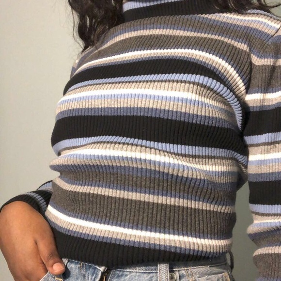 Karen Scott Sweaters - KAREN SCOTT Knitted Turtleneck Shirt